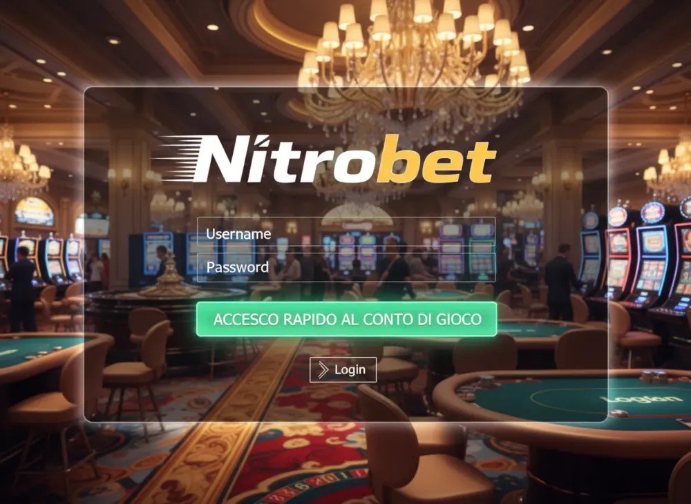 Nitrobet login – accesso rapido al conto di gioco