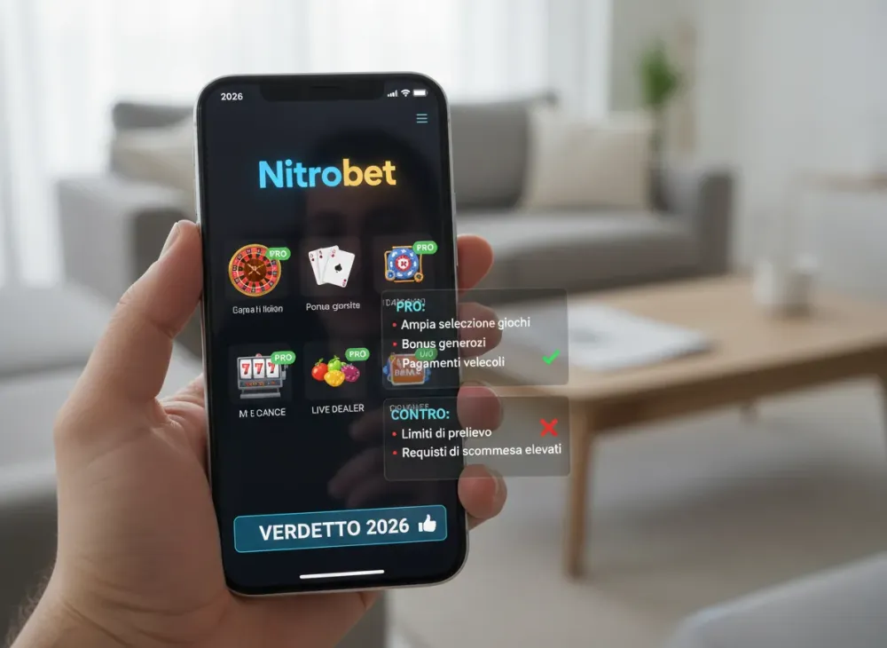 Nitrobet recensioni – pro, contro e verdetto 2026